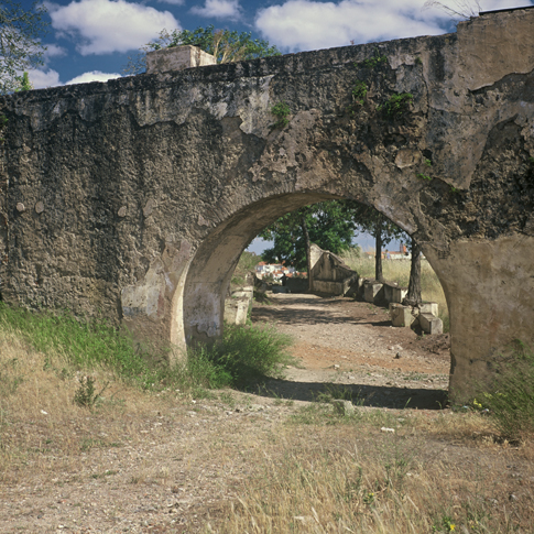 Portugal Aquaduct and Old Men Michael Fastoso